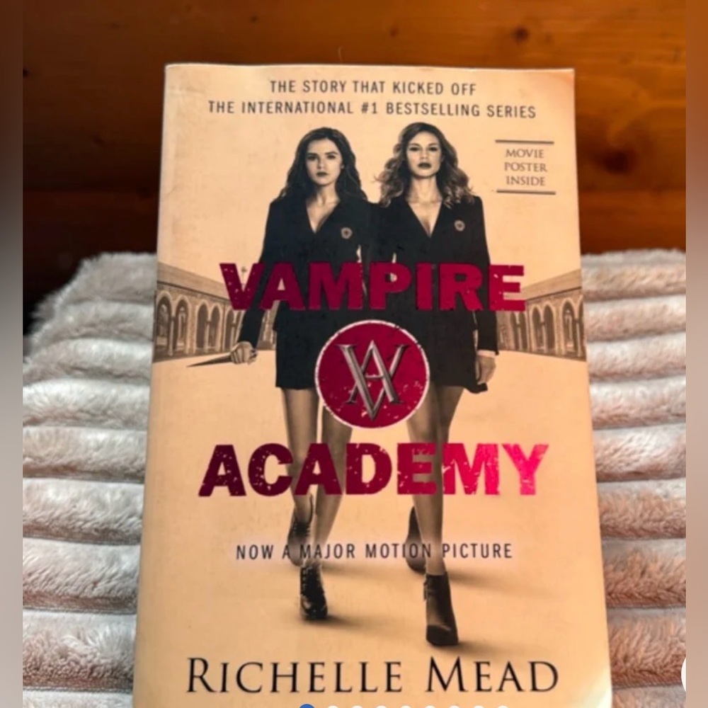 Vampire Academy by Richelle Mead - Pink Accent Paperback